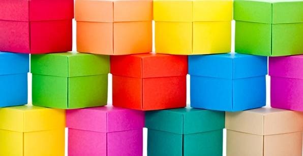 Colorants and additives boxes showcases